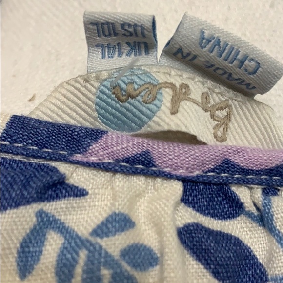 Boden• Floral Linen Cap Sleeve Dress - Picture 7 of 7